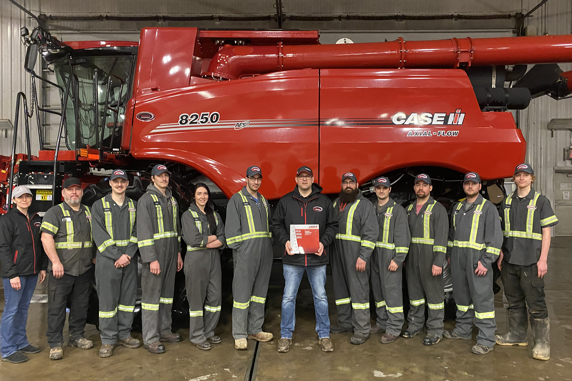 Case IH Pinnacle Service Award for Assiniboia